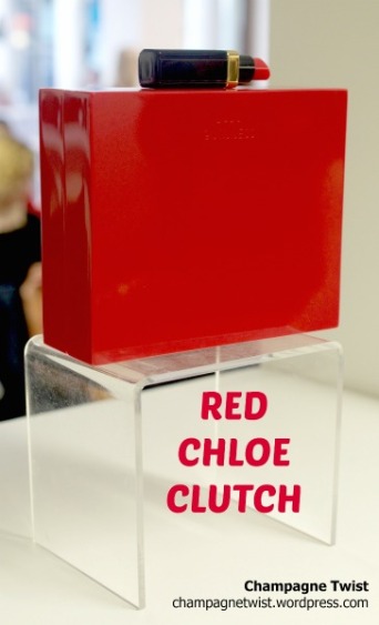 Red Chloe Clutch, Lulu Guinness, Modern Day Icons Event