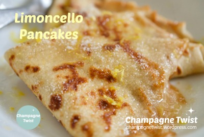 limoncello pancakes recipe | champagne twist